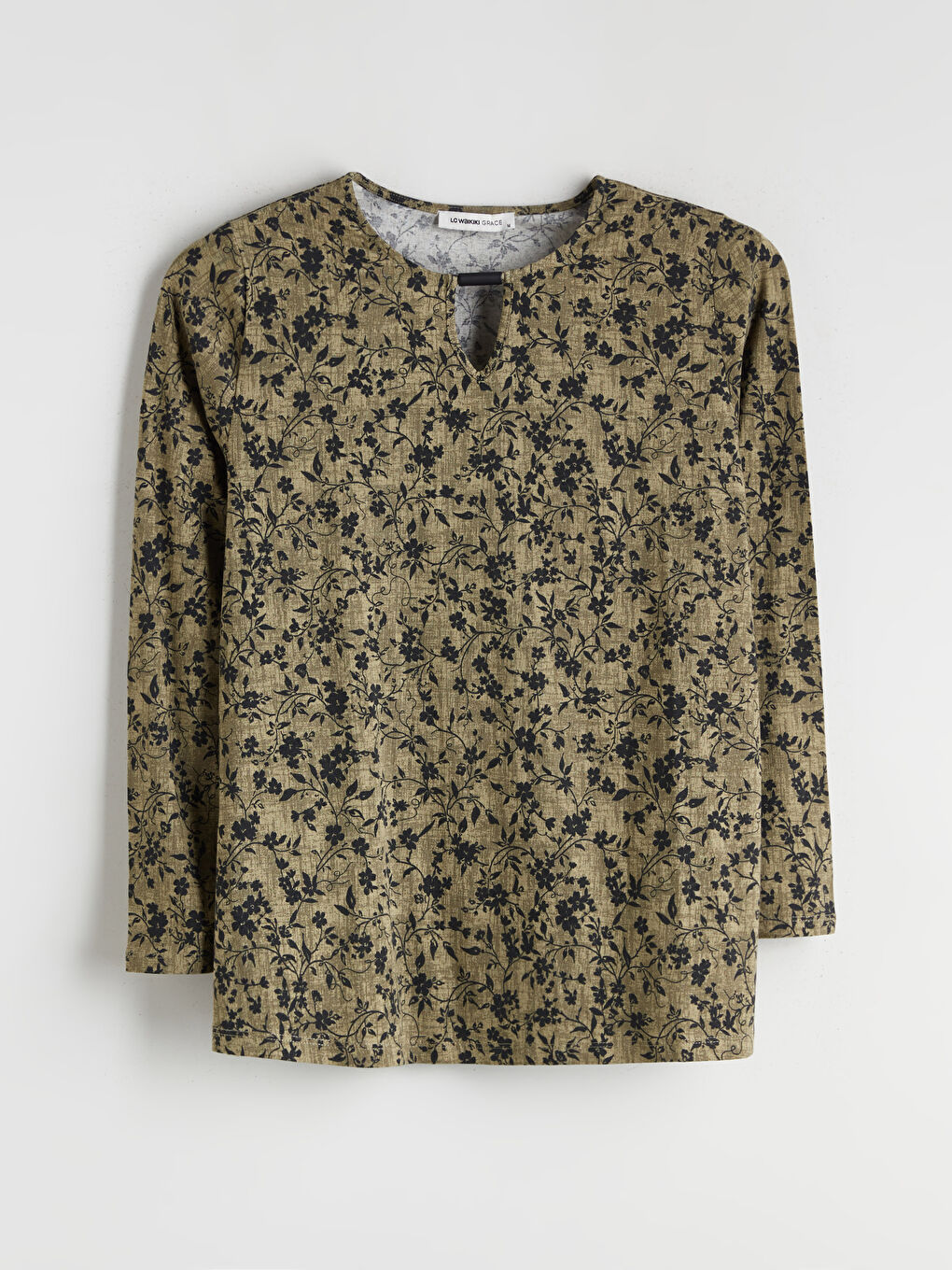 LCW Grace Bluza sa okruglim izrezom i cvetnim dezenom -W5AE05Z8-LS6
