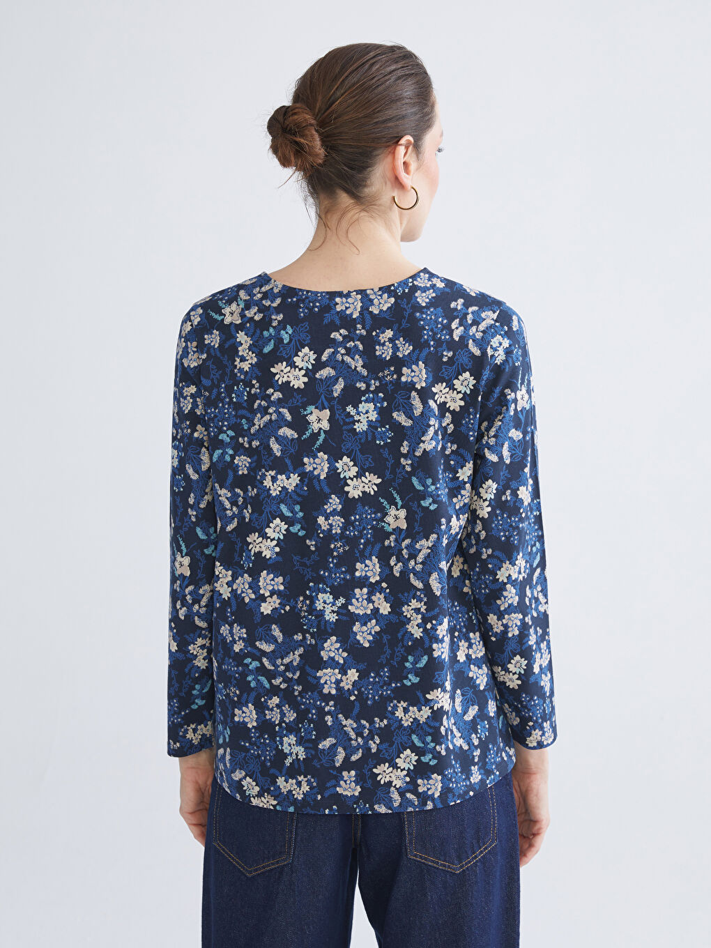 LCW Grace Bluza sa okruglim izrezom i cvetnim dezenom -W5AE05Z8-LSJ