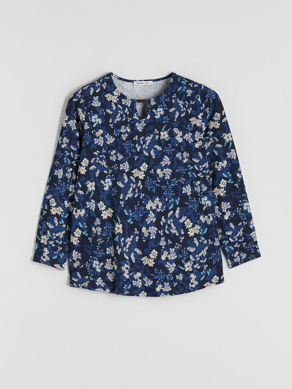 LCW Grace Bluza sa okruglim izrezom i cvetnim dezenom -W5AE05Z8-LSJ