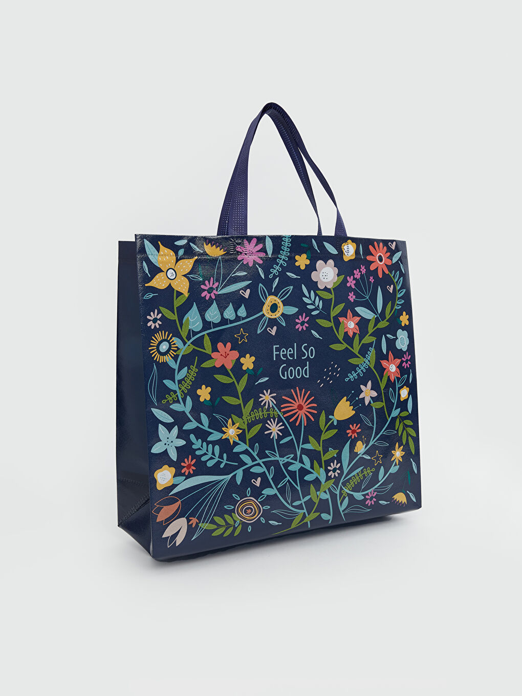LCW ACCESSORIES Flower Printed Women's Beach Bag -W5AE11Z8-M0T
