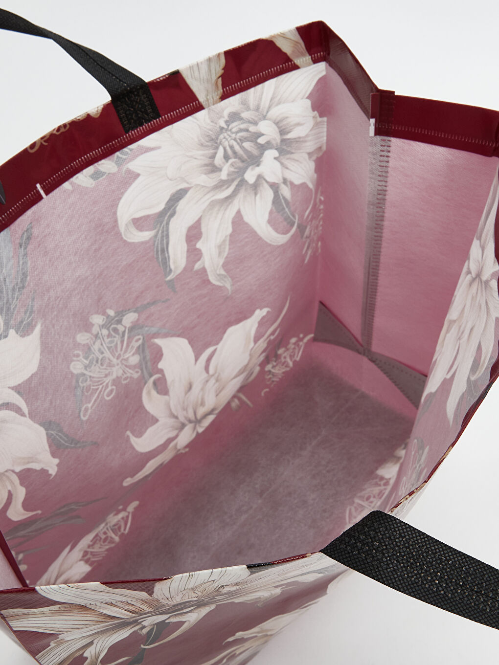 Floral Printed Women's Shopping Bag-2