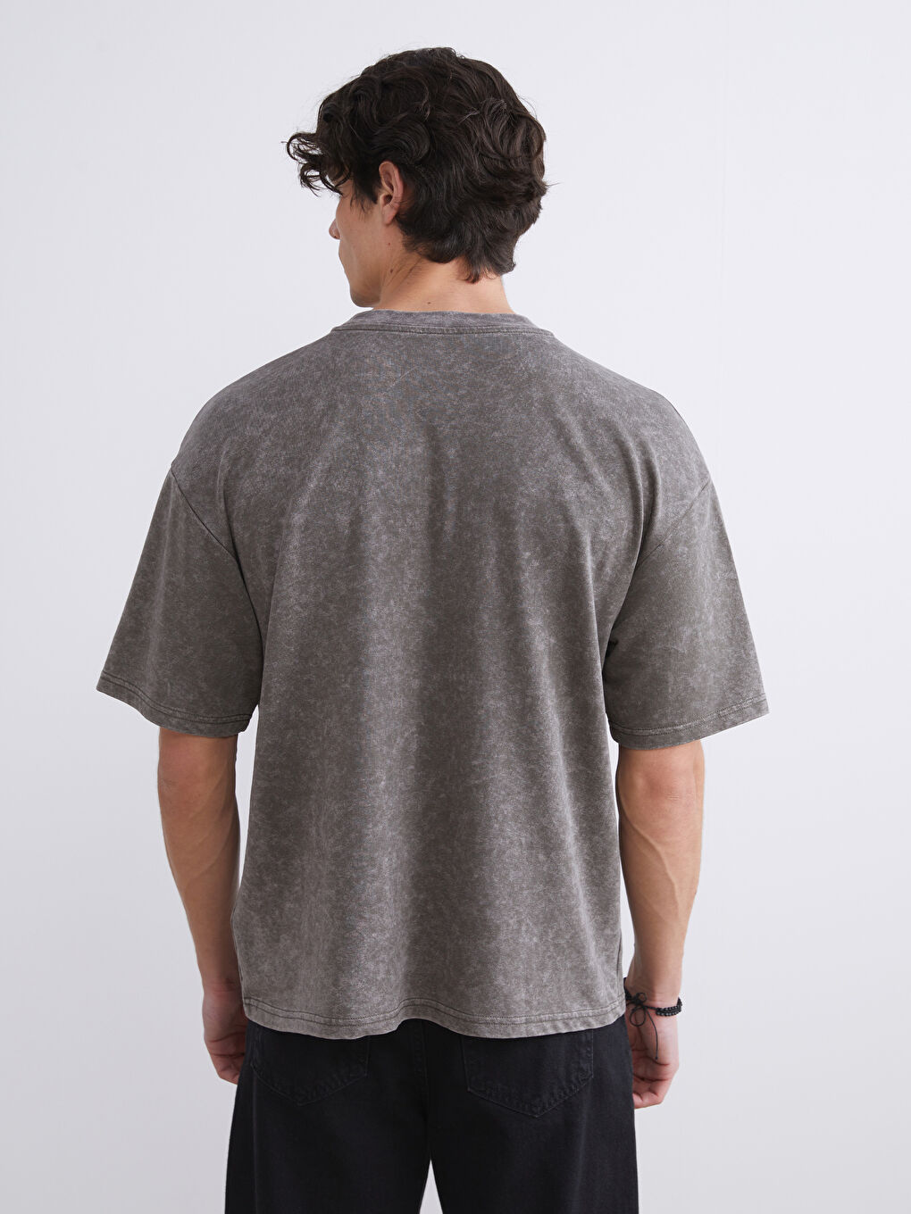 Crew Neck Printed Men's T-Shirt-6