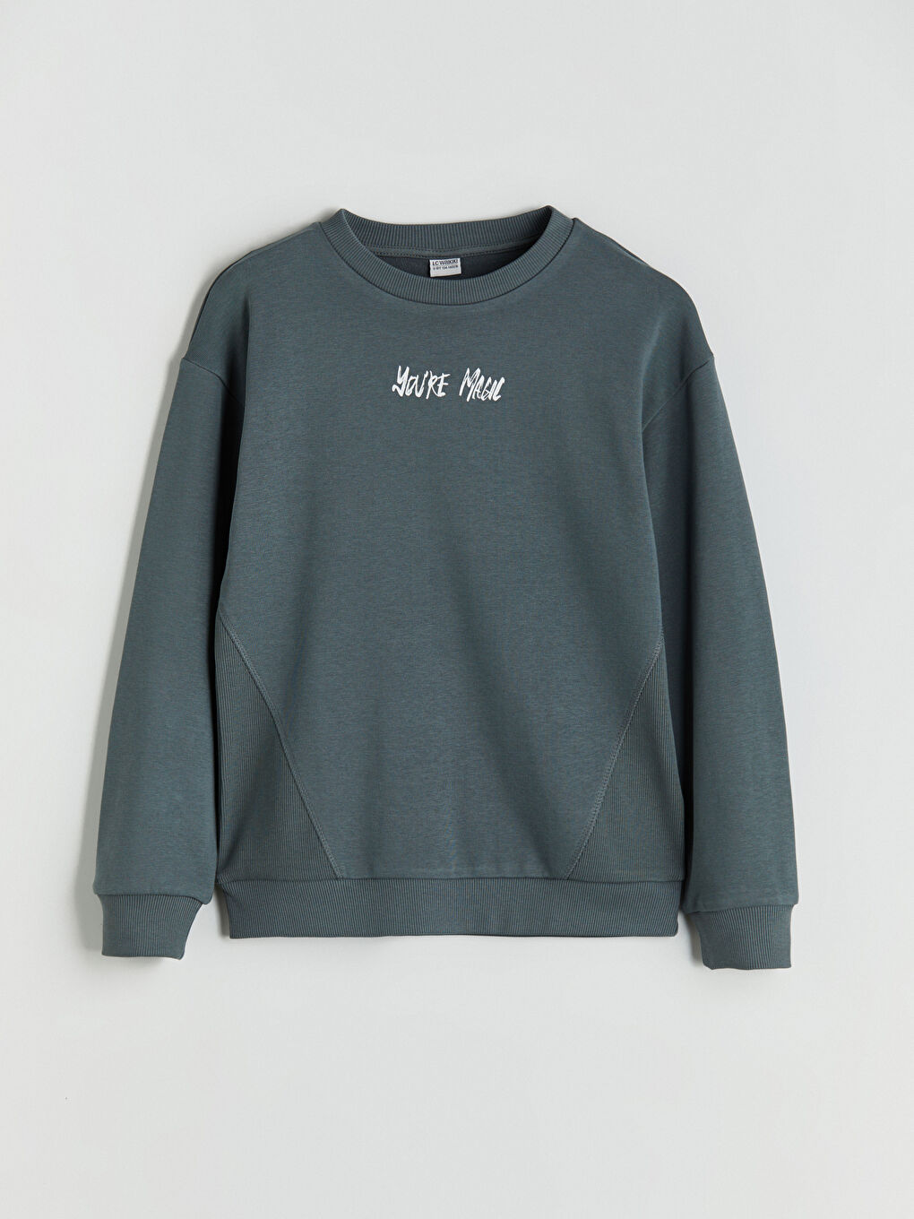 Sweat-shirt Imprimé à Col Rond pour Garçons-1