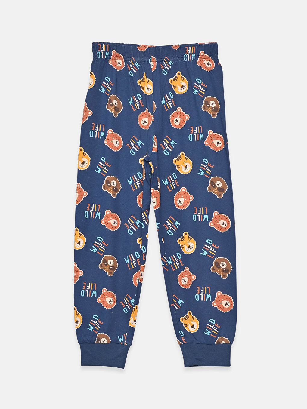 Set de Pijama pentru Băieți cu Imprimeu și Guler Rotund-2