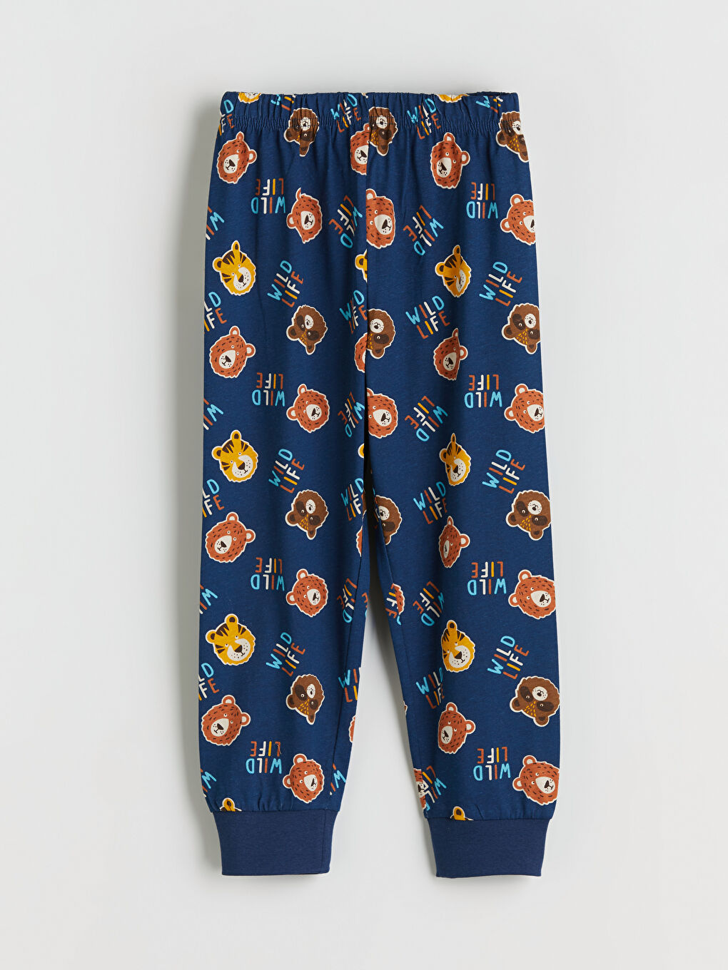 Пижамный комплект для мальчиков с круглым вырезом и принтом-6