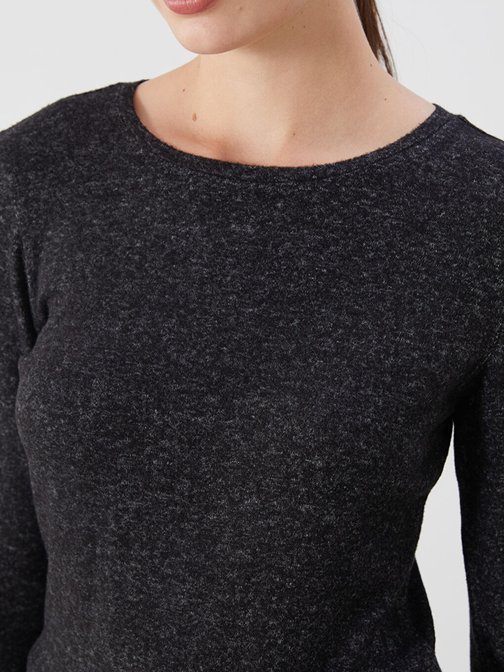 LCWAIKIKI Basic Crew Neck Women's Body -W5AE51Z8-CVL