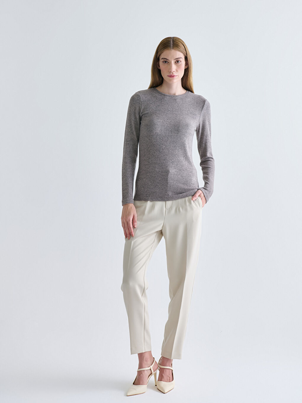 Crew Neck Women's Body-1