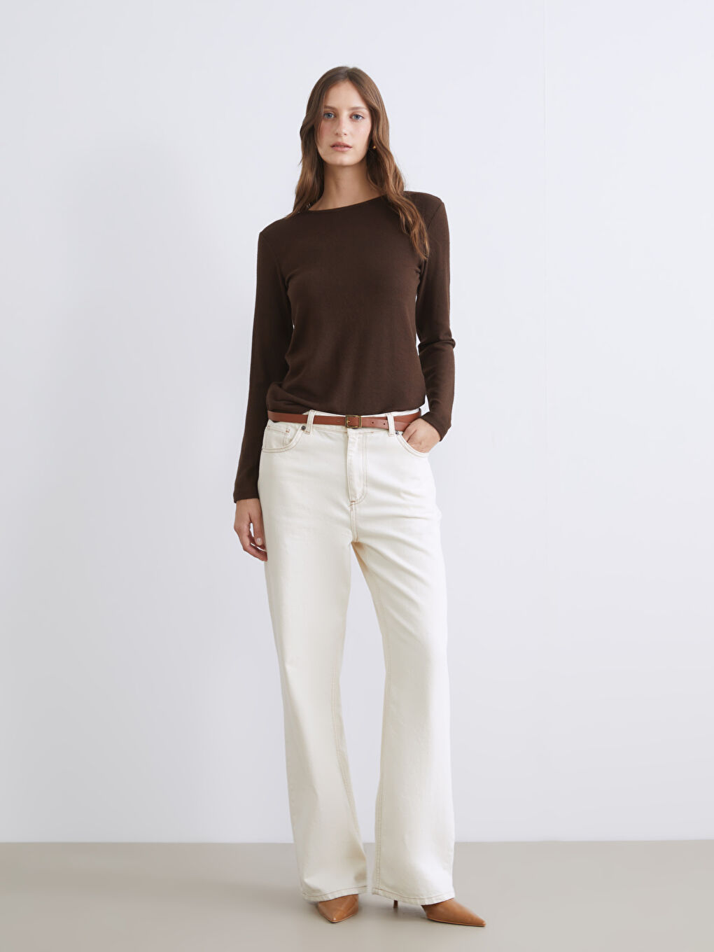 Crew Neck Women's Body-1