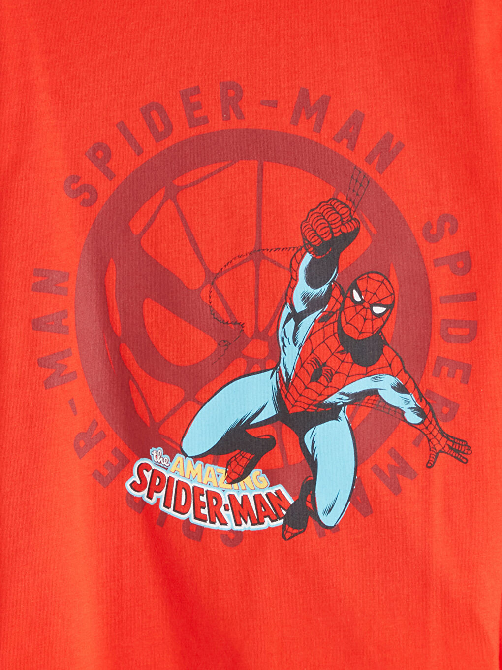 Kırmızı Spider-Man Baskılı Erkek Çocuk Tişört-2