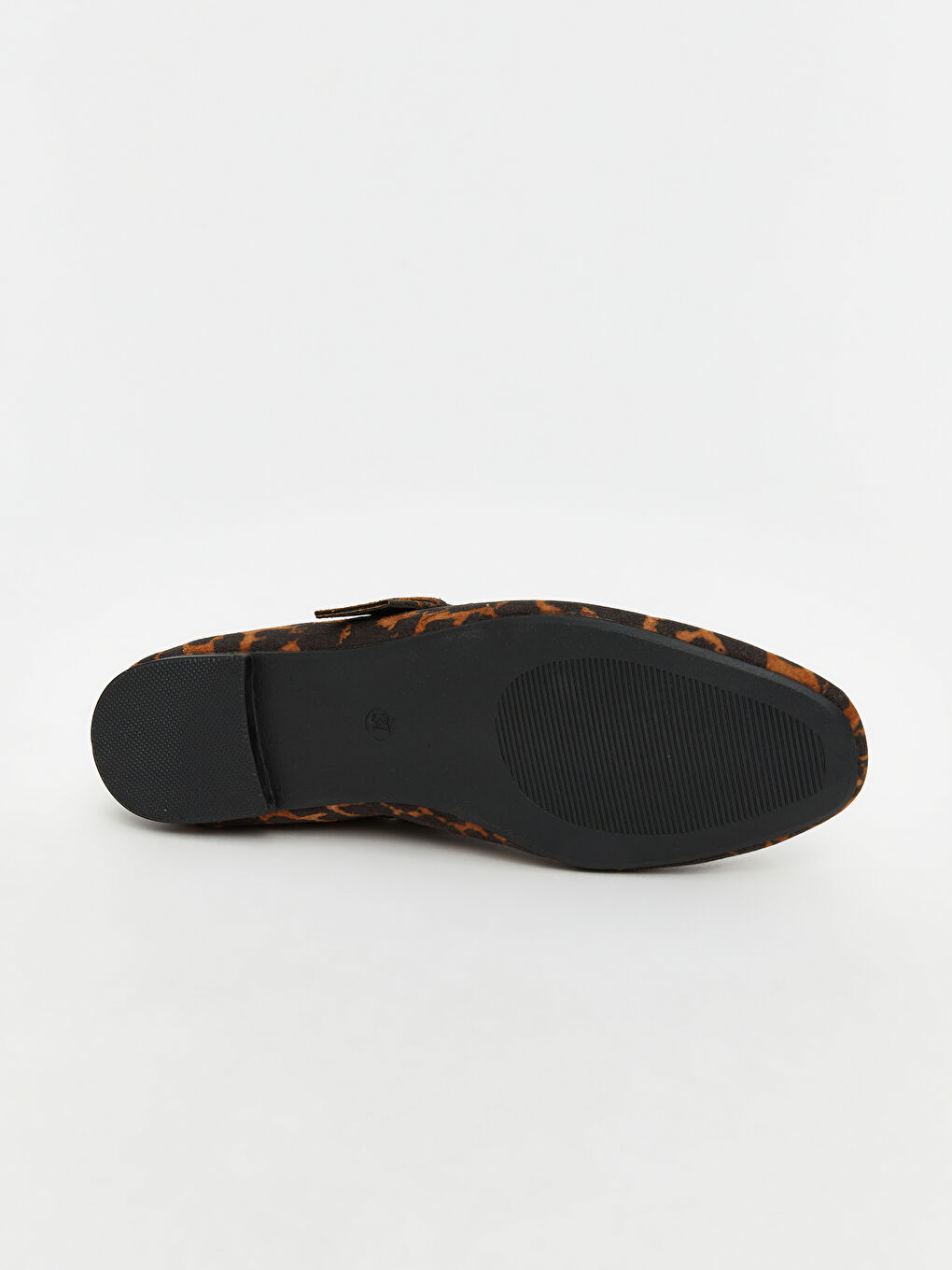 LCW STEPS Suede Look Leopard Patterned Women's Ballerinas -W5AF05Z8-F9C