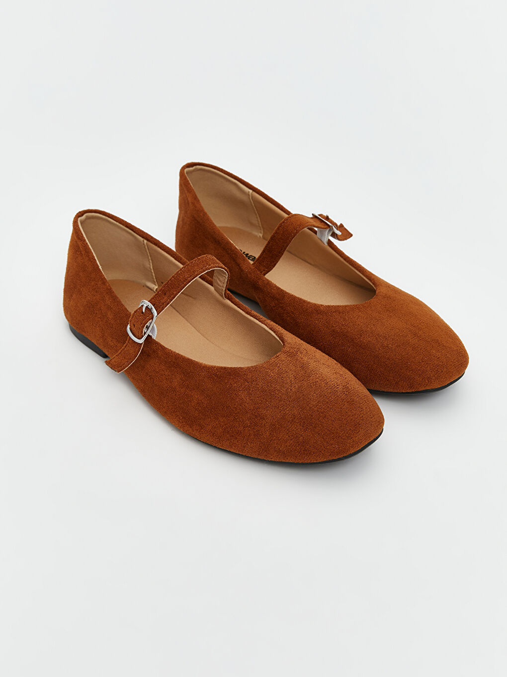 LCW STEPS Suede Look Women's Ballet Flat -W5AF06Z8-CXS