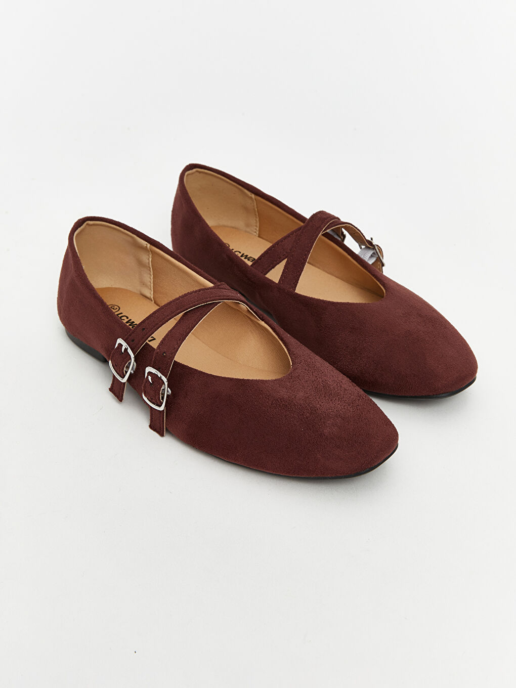 LCW STEPS Suede Look Women's Ballet Flat -W5AF07Z8-JKP