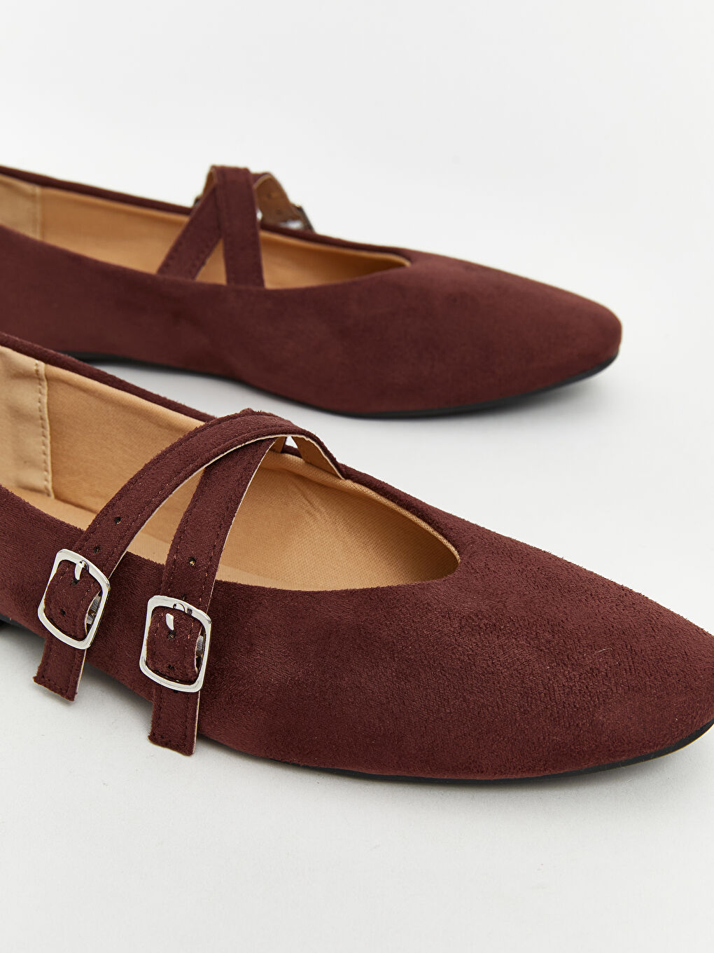LCW STEPS Suede Look Women's Ballet Flat -W5AF07Z8-JKP