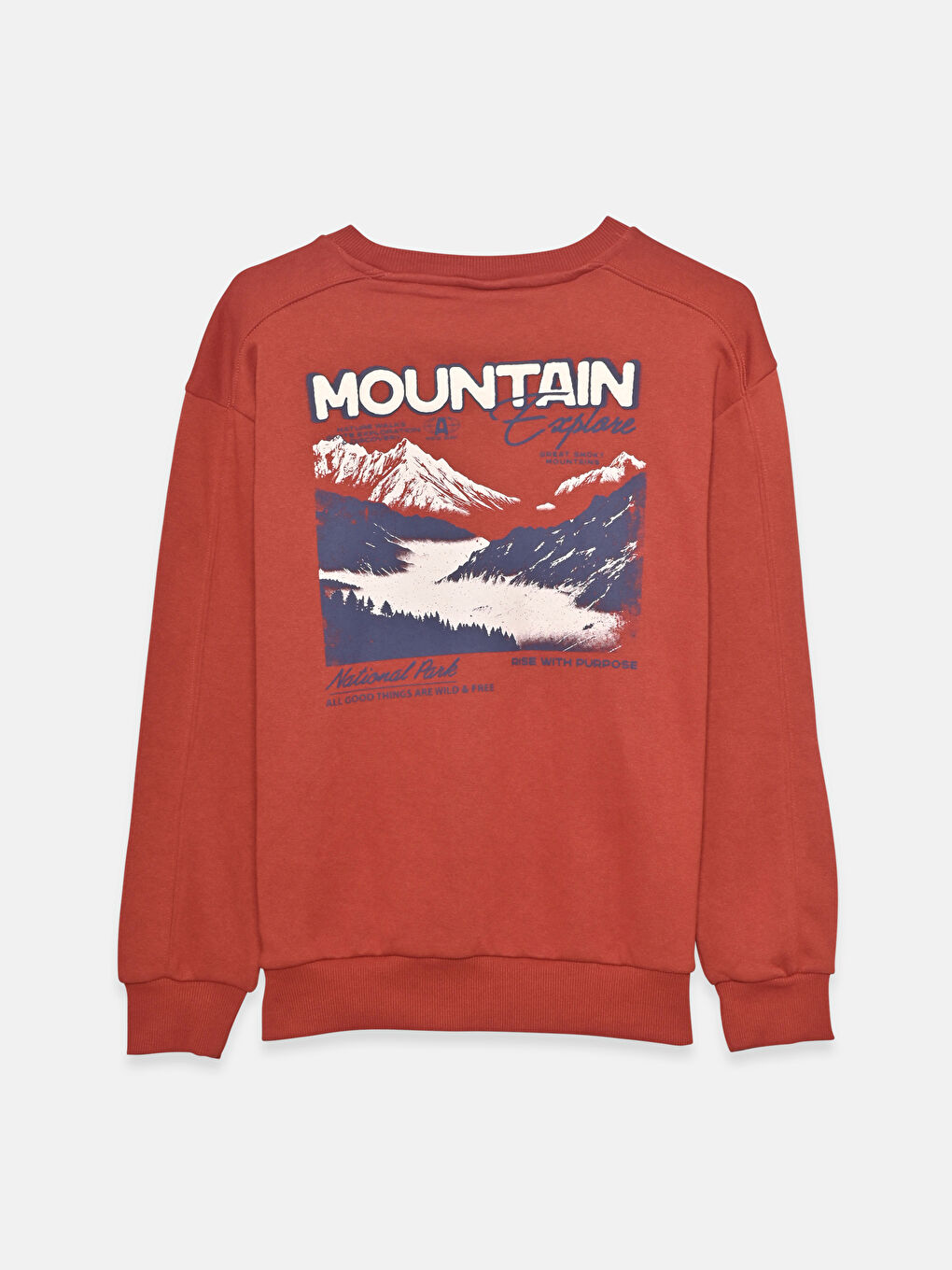 Hanorac Pentru Băieți Cu Guler Rotund-1