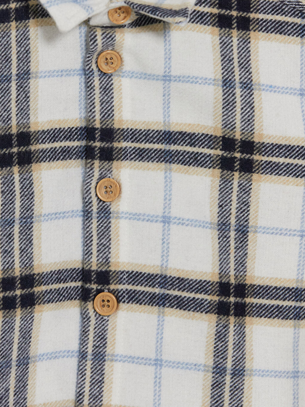 Hooded Plaid Boys' Shirt-2