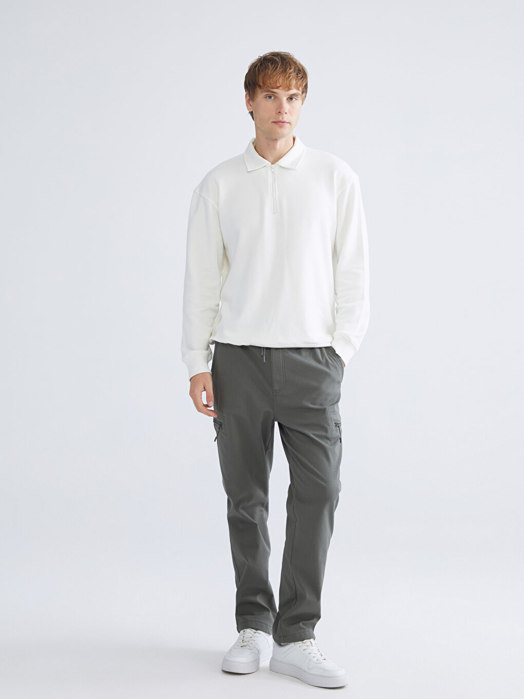 Standard Fit Men's Cargo Trousers