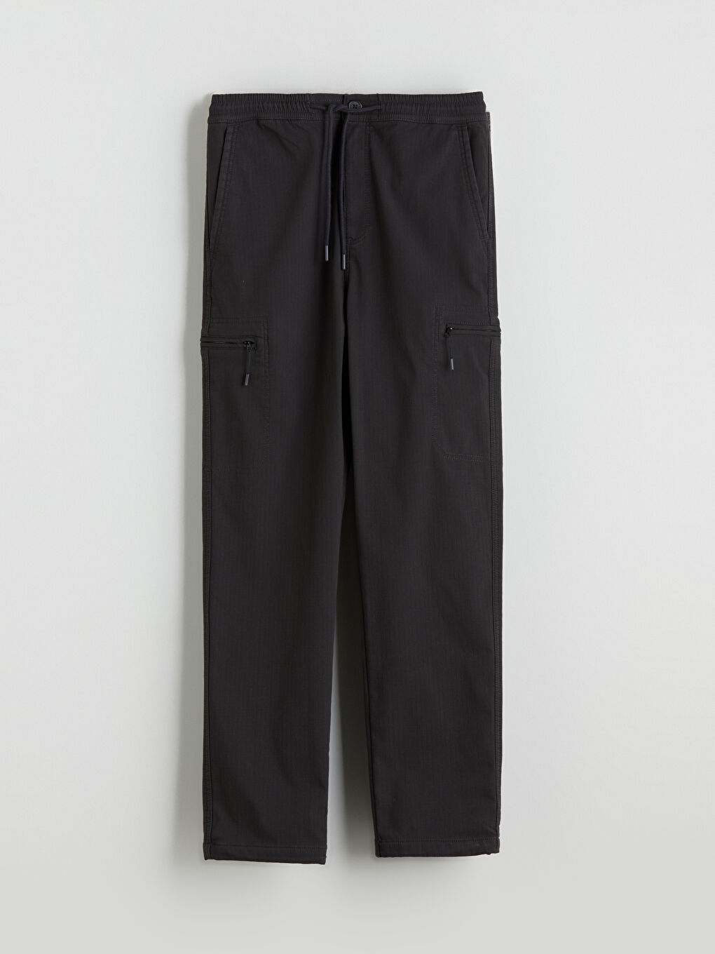 Standard Fit Men's Cargo Trousers-4