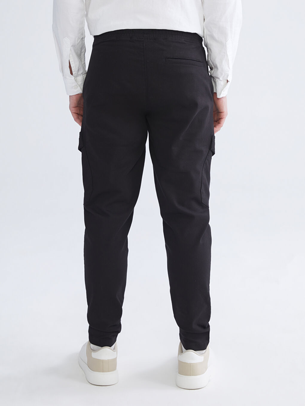 Slim Fit Men's Cargo Trousers-3