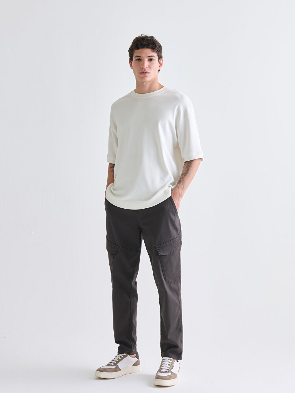 Slim Fit Men's Cargo Trousers