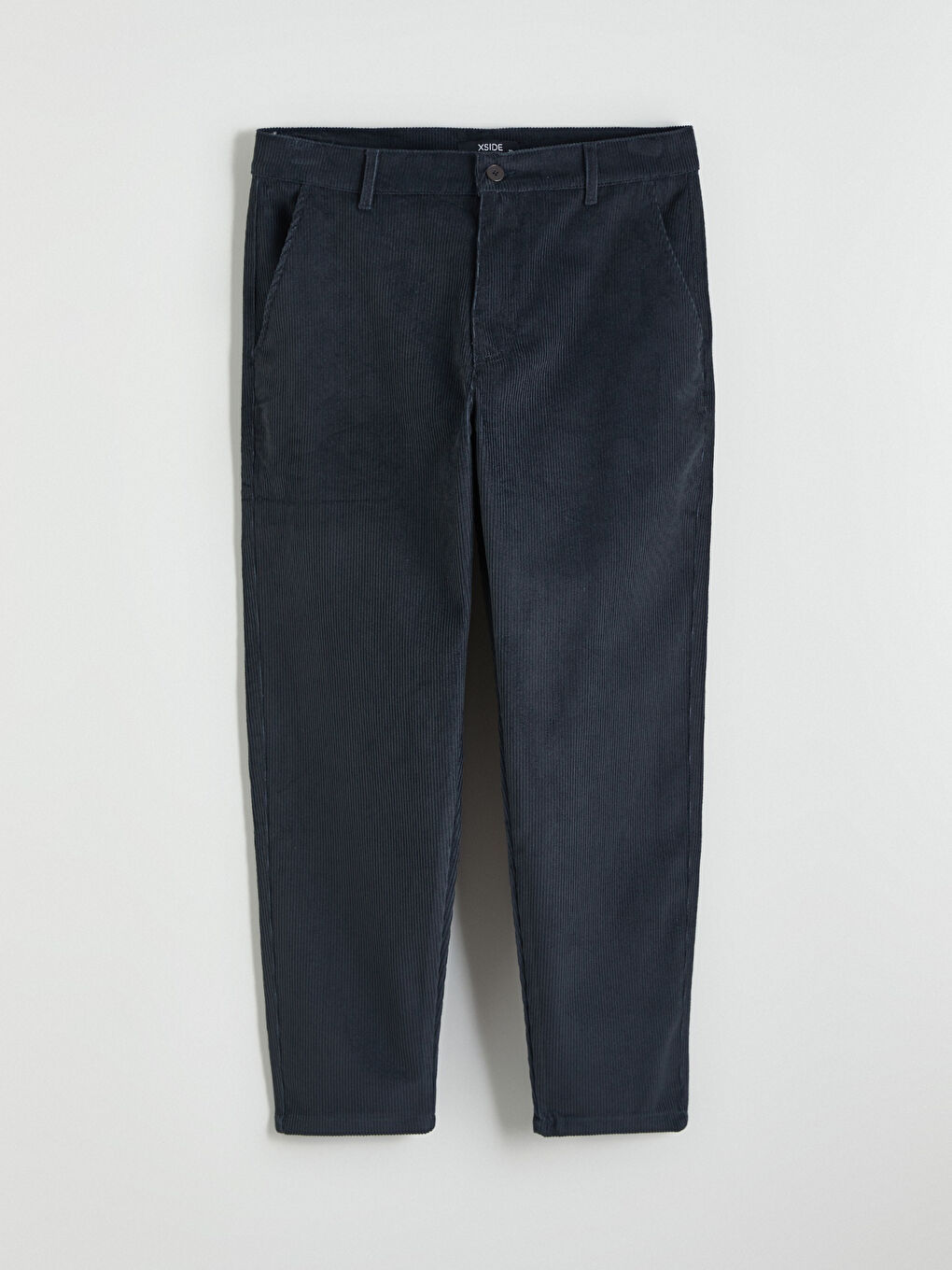 Relaxed Fit Velvet Men's Trousers-4