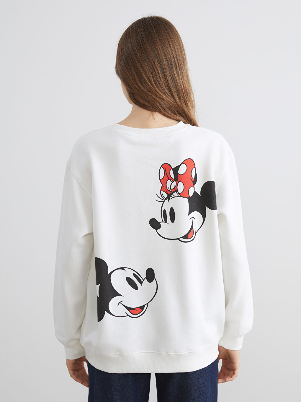 Woman ECRU Sweatshirt-3