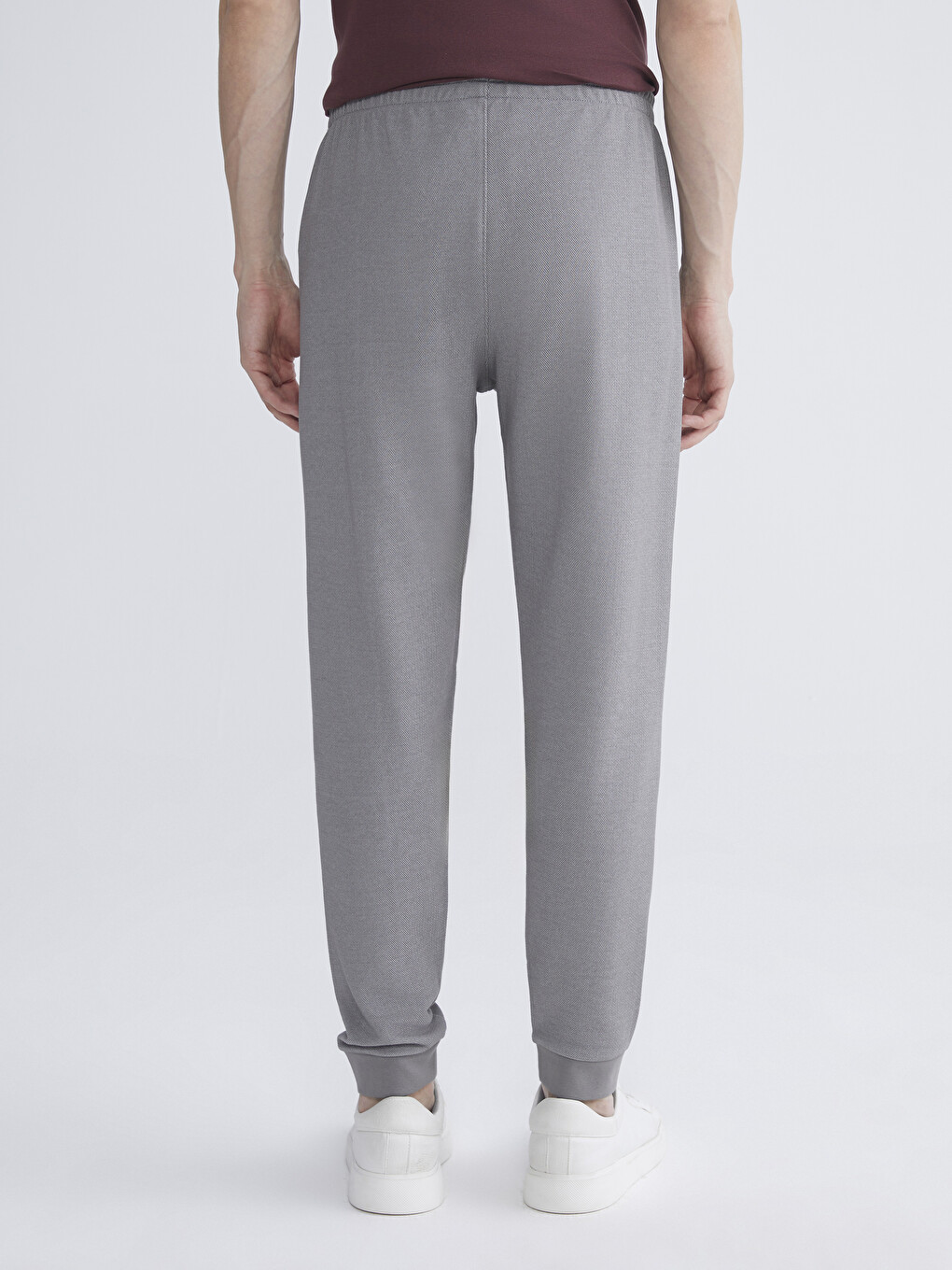 Gri Standart Kalıp Erkek Jogger Eşofman Altı-6
