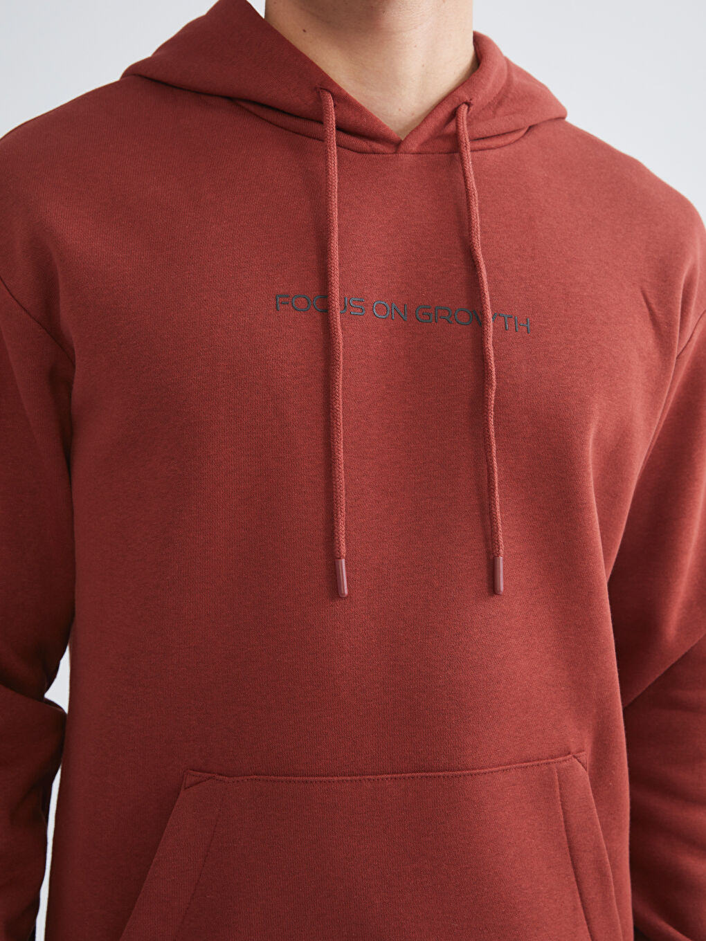 Long Sleeve Printed Thick Men's Hoodie-2