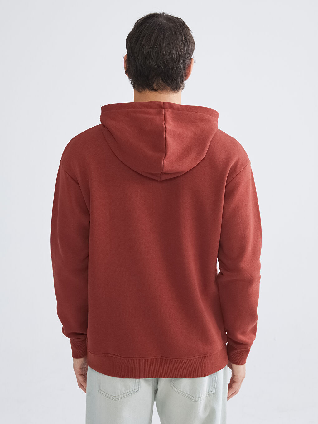 Long Sleeve Printed Thick Men's Hoodie-3