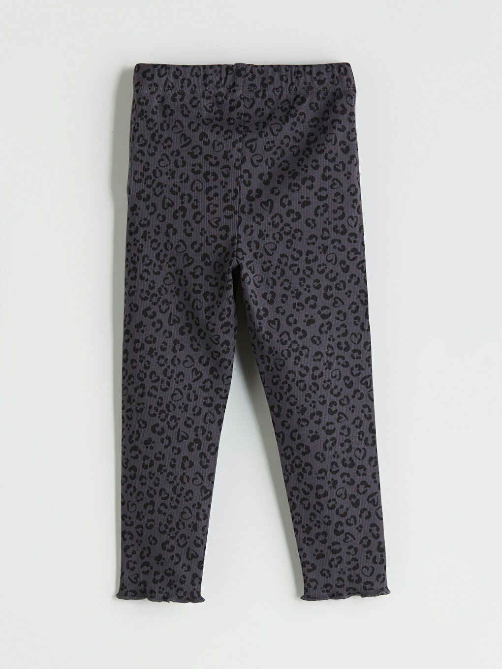 Girls' Patterned Leggings with Elastic Waist-2