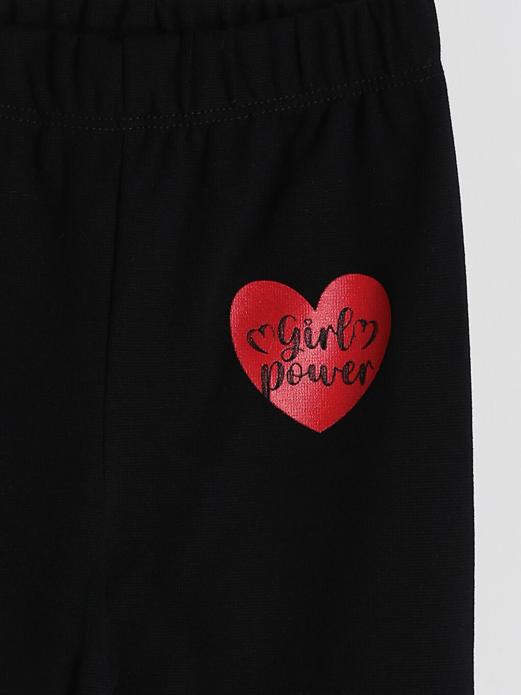 Elasticated Waist Printed Girls' Leggings 2 Pack-6