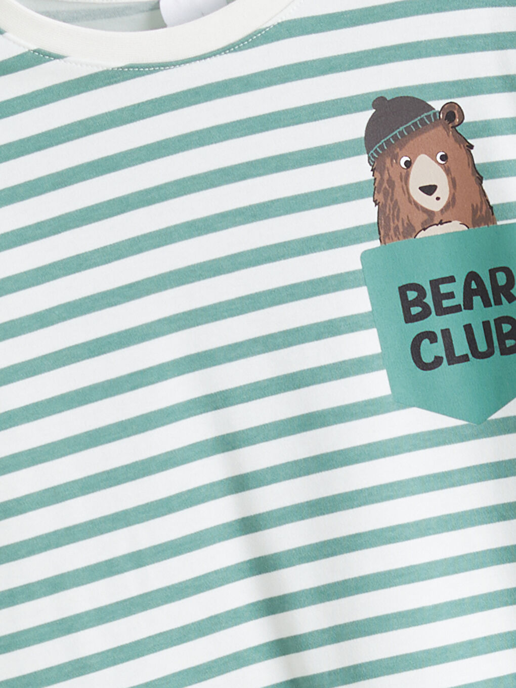 Crew Neck Boys' Pyjama Set-2