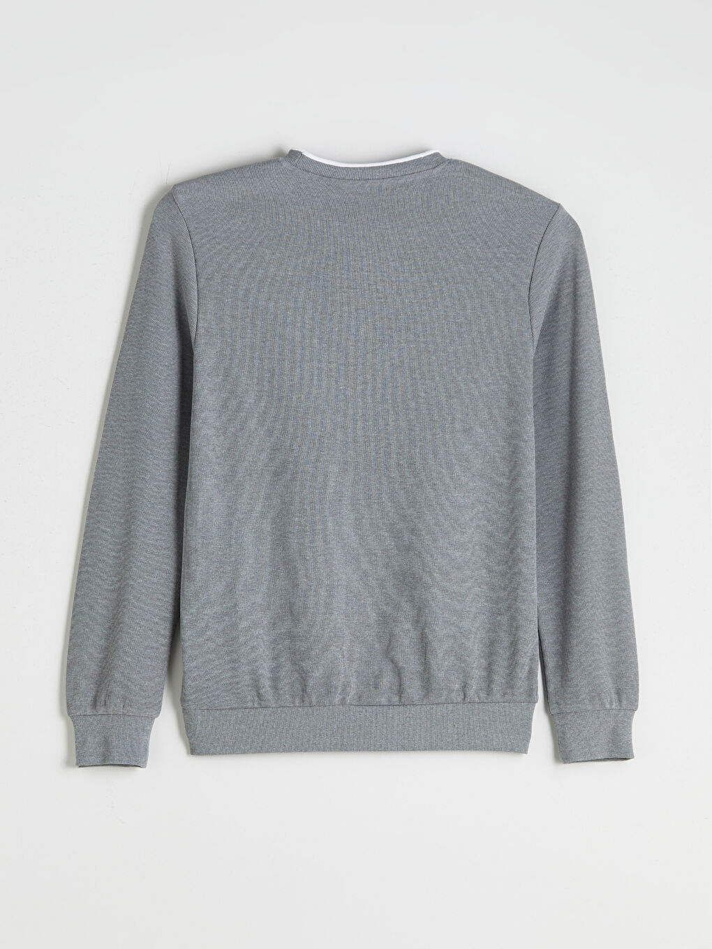 Crew Neck Printed Men's Sweatshirt-5