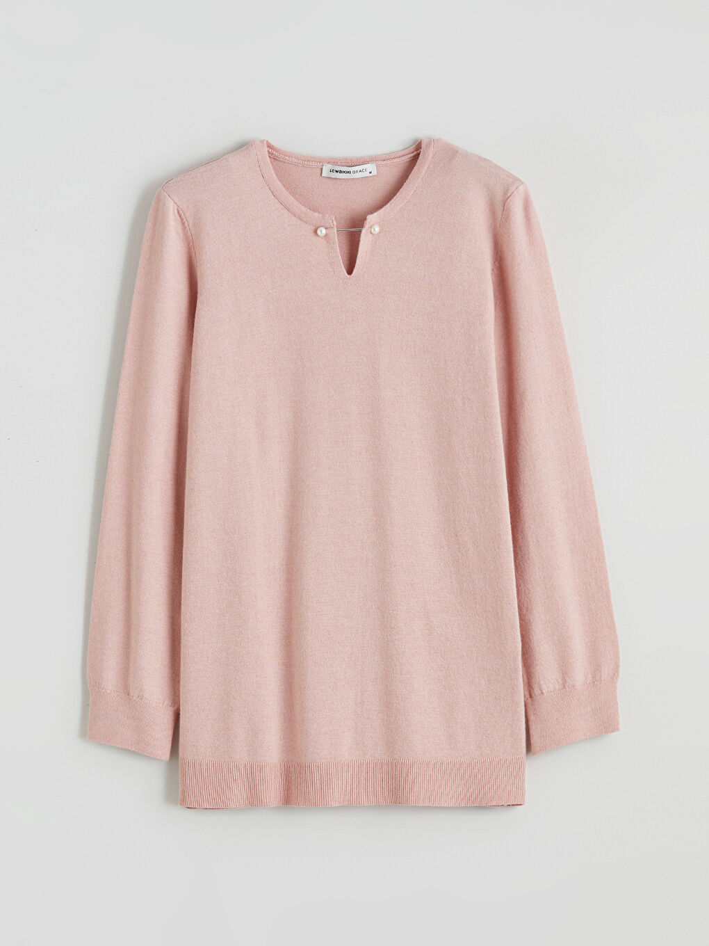 Crew Neck Women's Knitwear Sweater