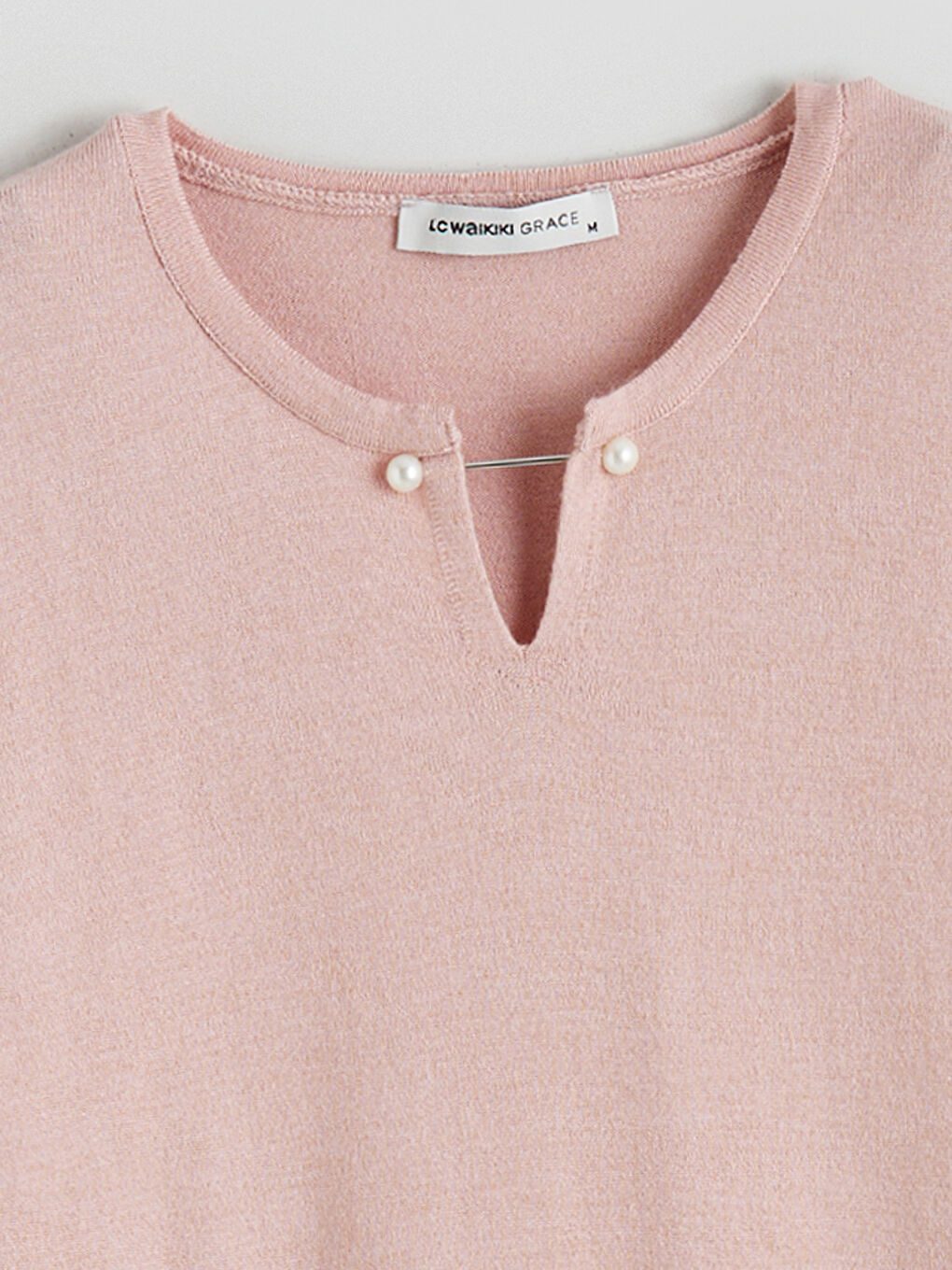 Crew Neck Women's Knitwear Sweater-1