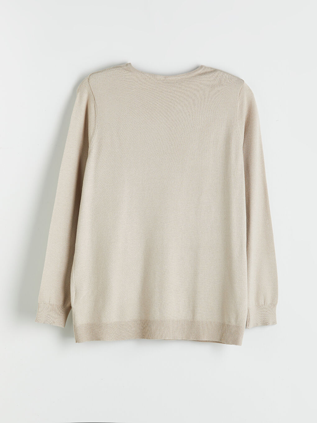 Crew Neck Women's Knitwear Sweater-5