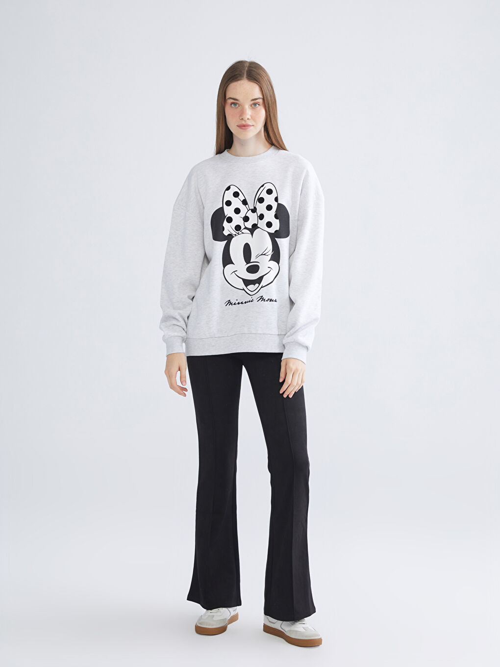 Woman GREY Sweatshirt-1