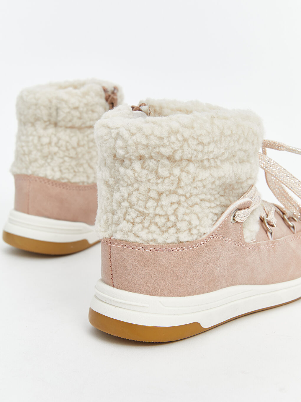 Pembe Kürklü Kız Bebek Bot-4