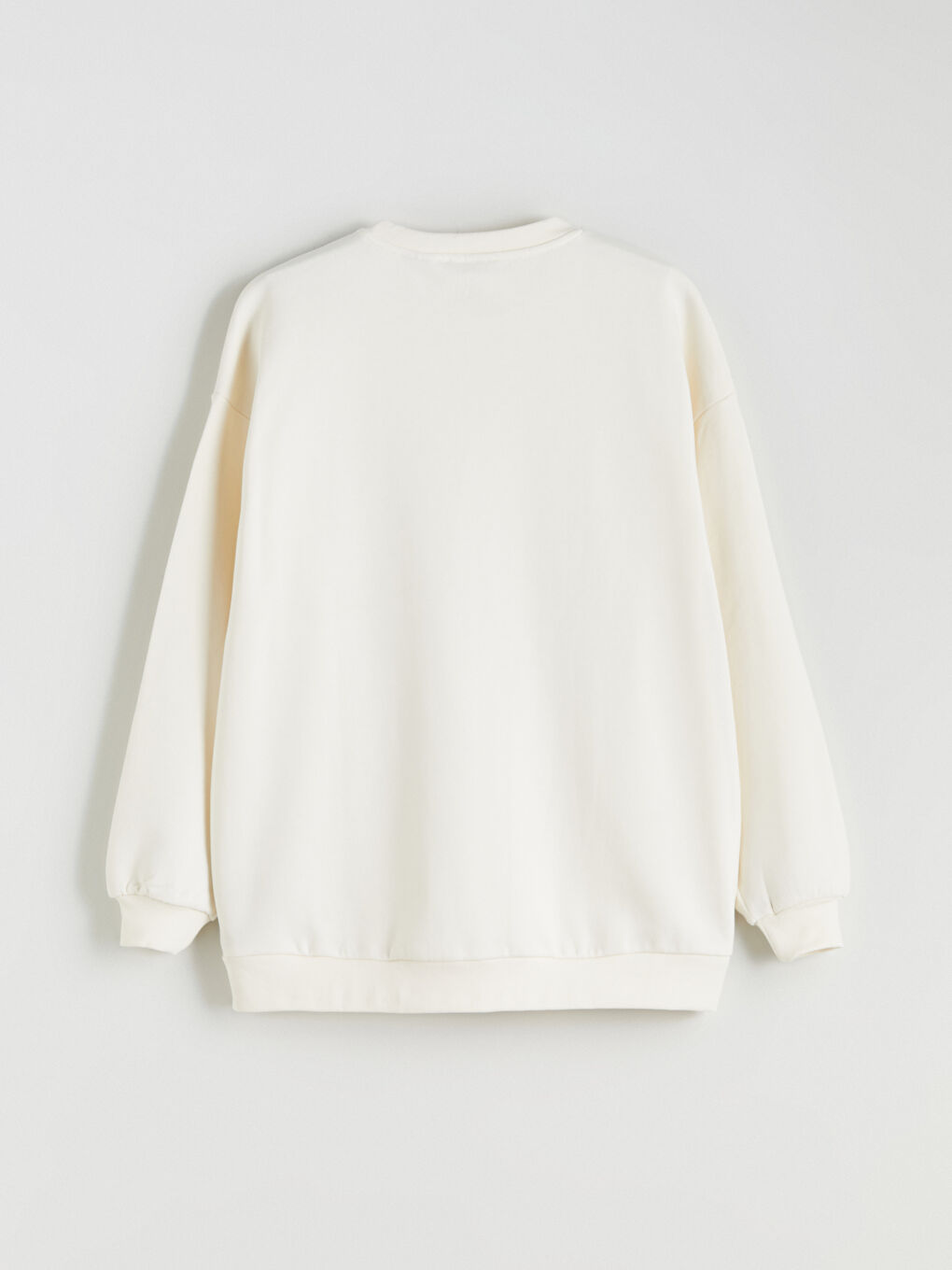 Winnie the Pooh Printed Oversize Women's Thick Sweatshirt-5