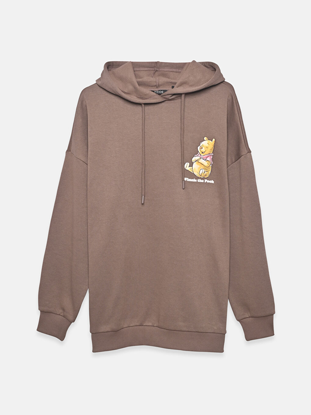 Sweatshirt à capuche BRUN Femme-5