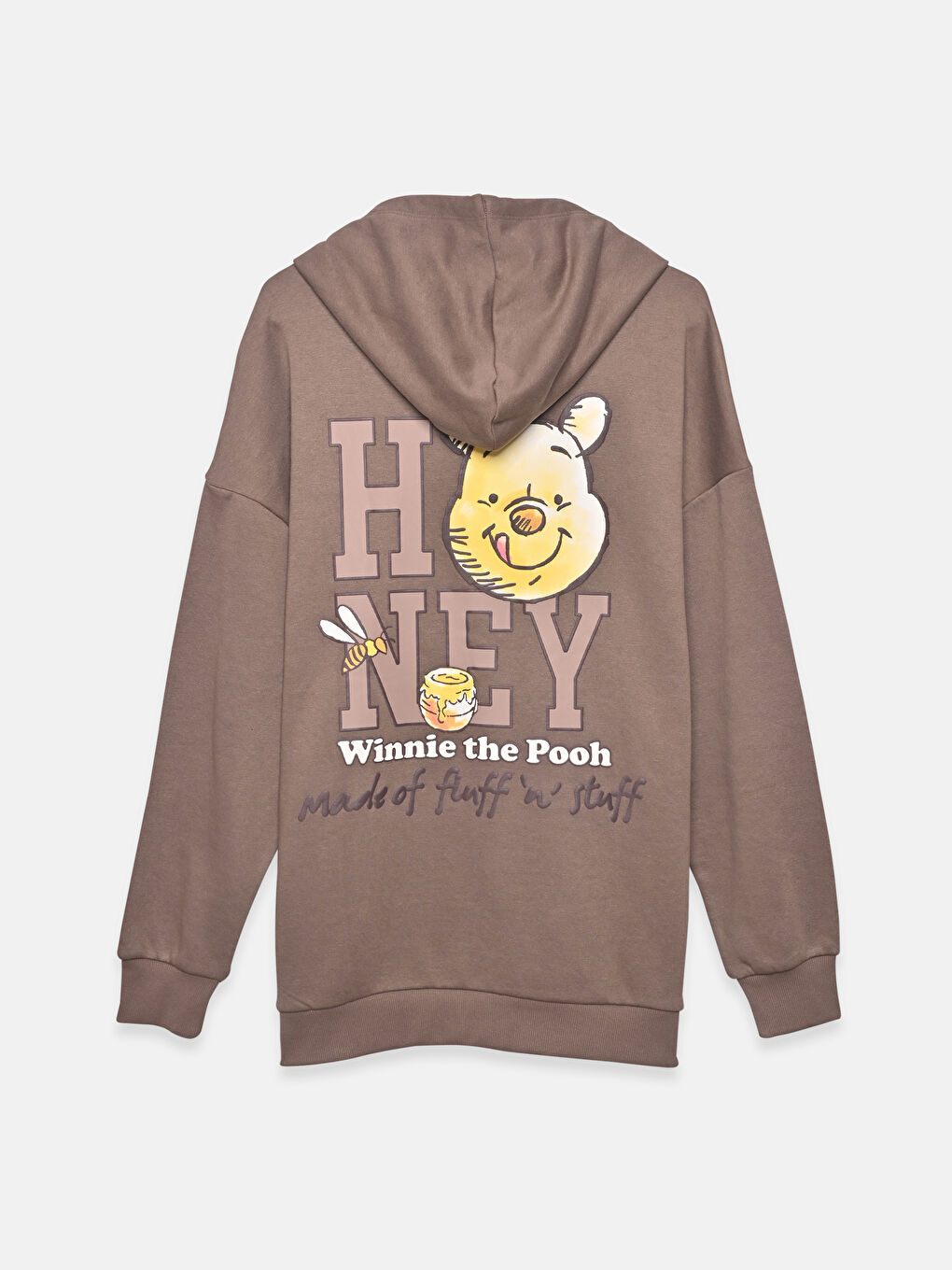 Sweatshirt à capuche BRUN Femme-6