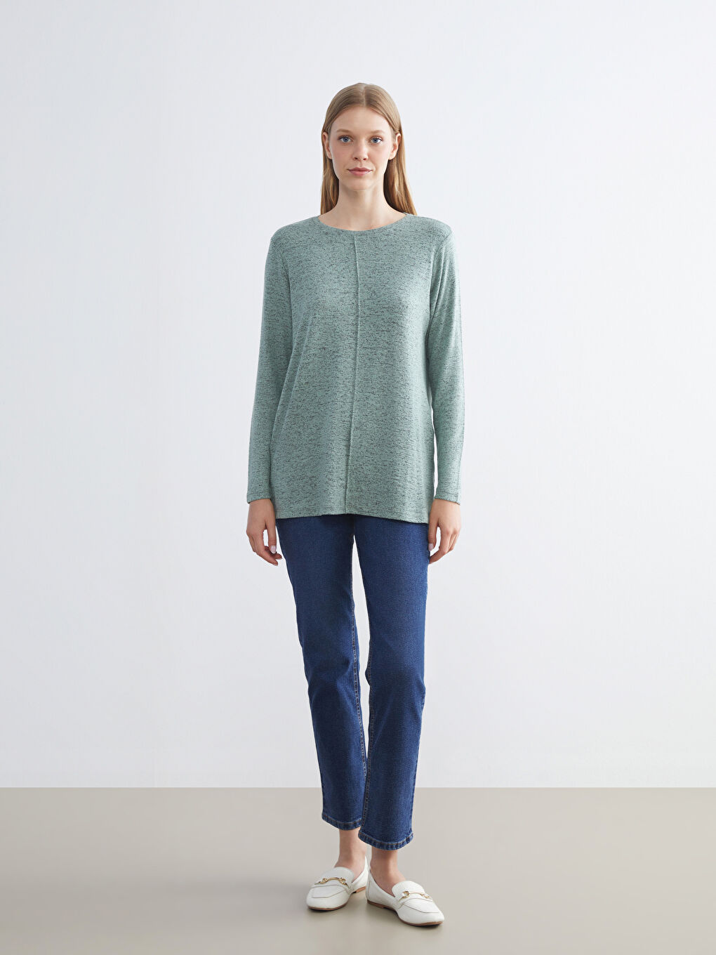 Crew Neck Women's T-Shirt-1