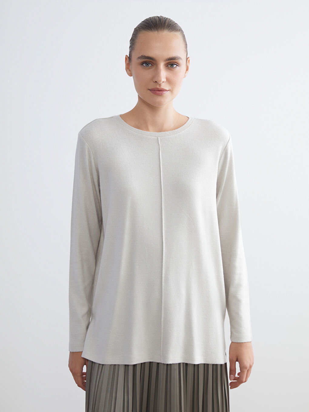 Crew Neck Women's T-Shirt-1