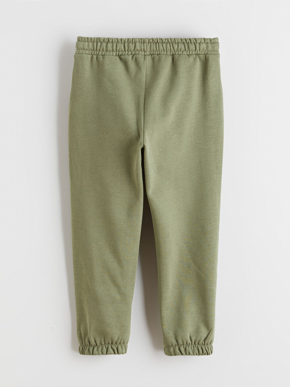 Haki Beli Lastikli Erkek Çocuk Jogger Eşofman Altı 2'li-3