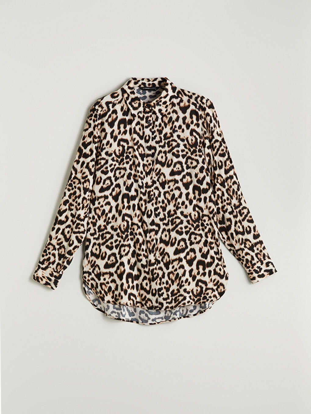 LCWAIKIKI Classic Leopard Print Women's Shirt -W5AG67Z8-LQY