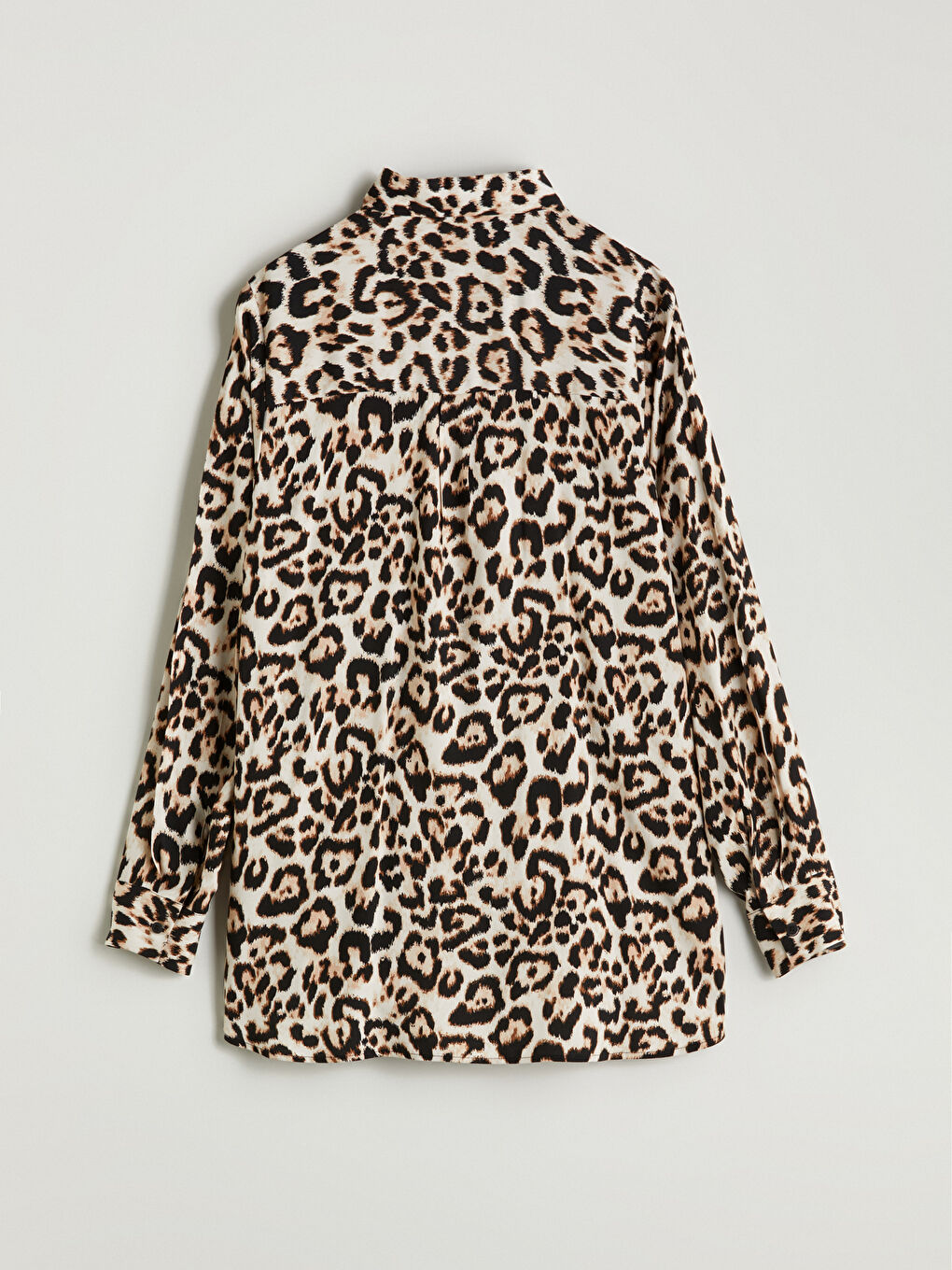 LCWAIKIKI Classic Leopard Print Women's Shirt -W5AG67Z8-LQY