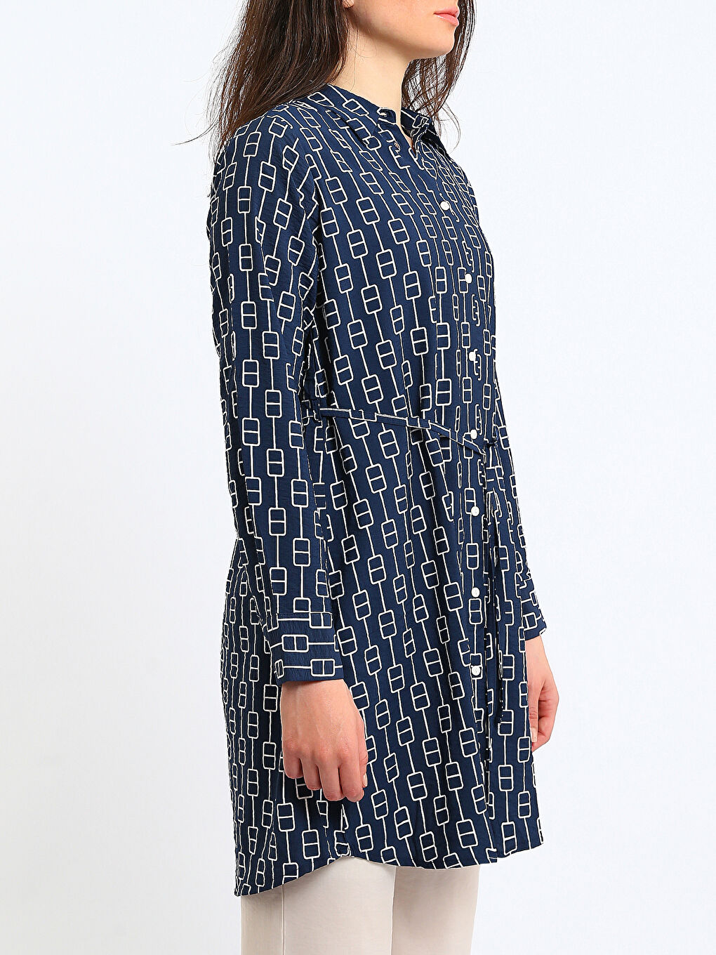 تونیکی کراسی نەخشدار بۆ ژنان بە شاش-3