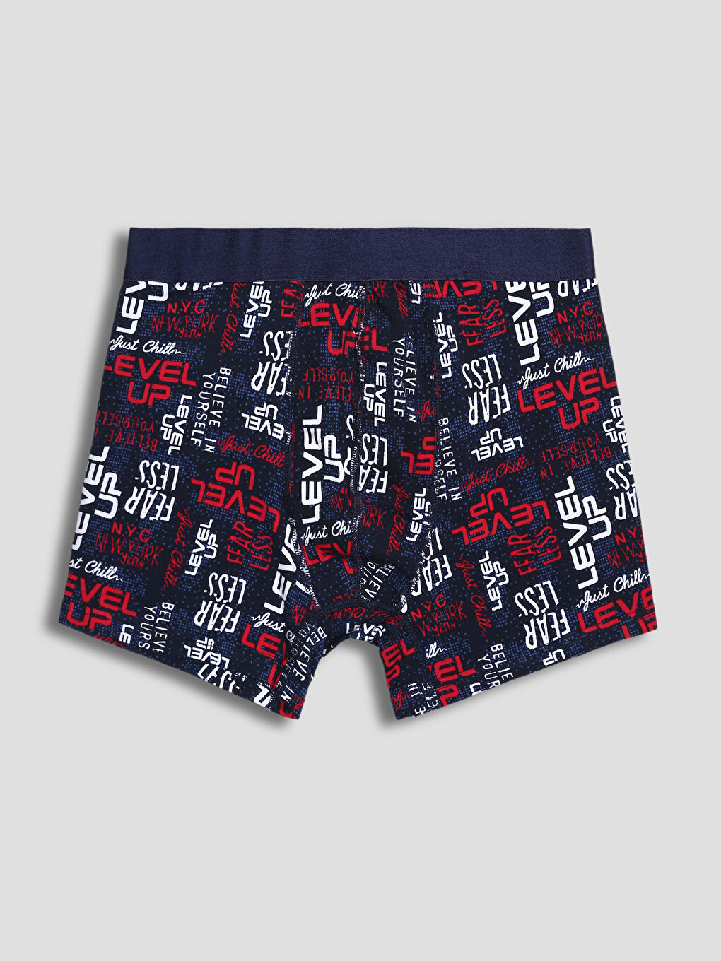 Lot de 3 Caleçons Boxers en Coton Extensible Coupe Standard pour Hommes-3