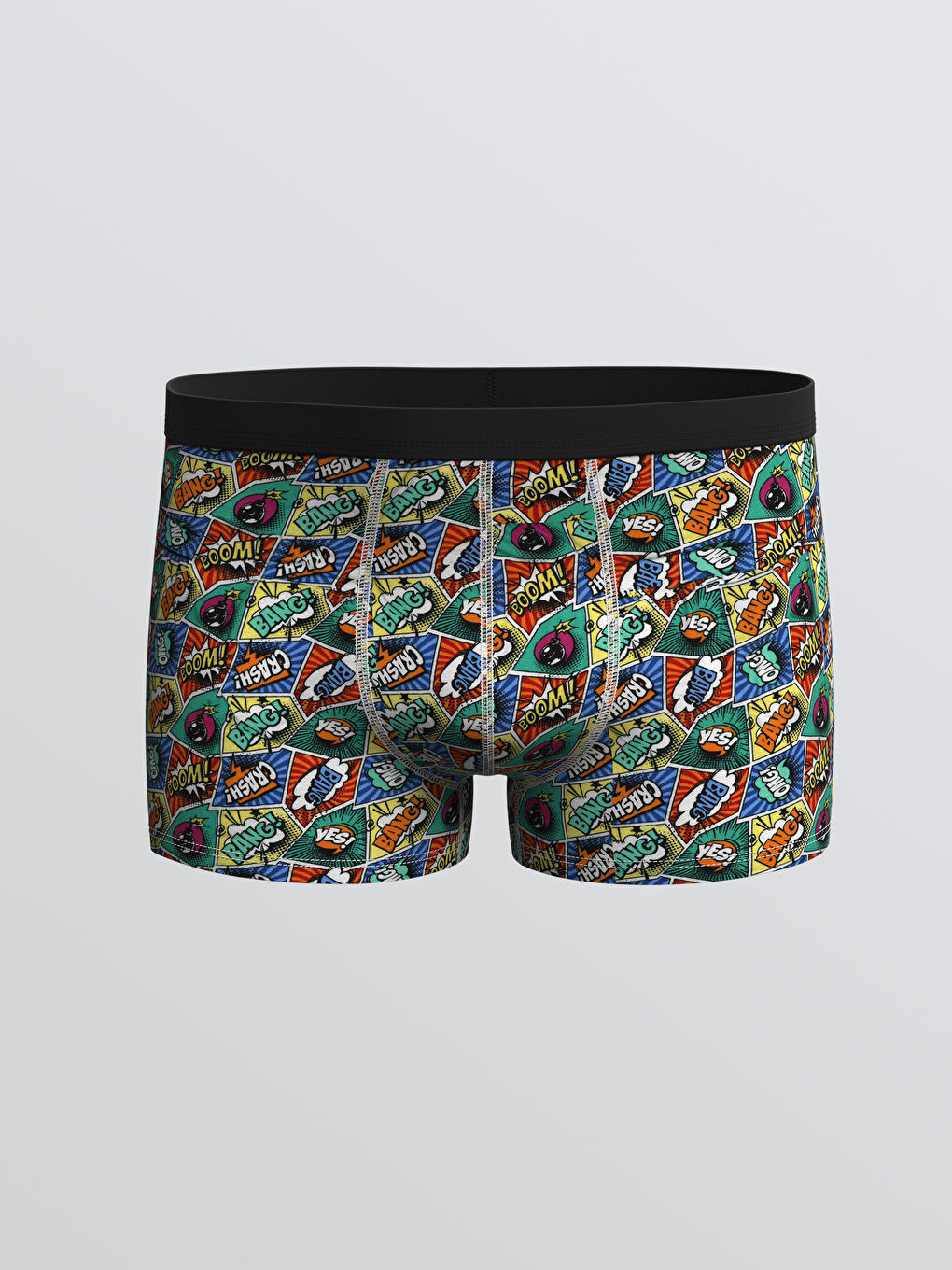 Lot de 3 Caleçons Boxers en Coton Extensible Coupe Standard pour Hommes-2