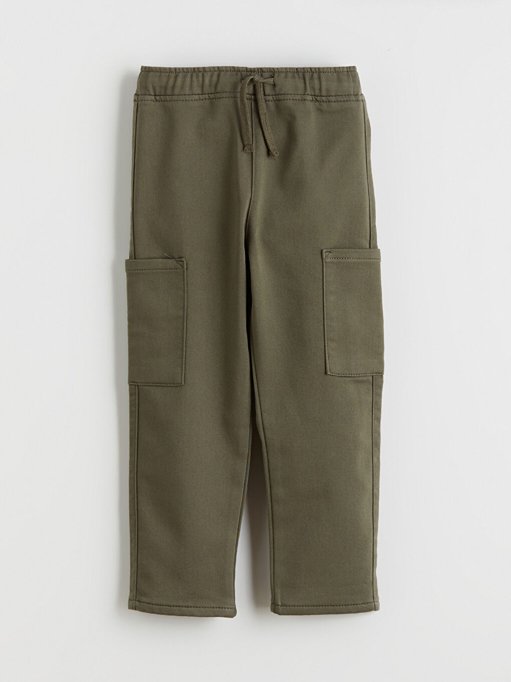Elastic Waist Boys' Cargo Trousers