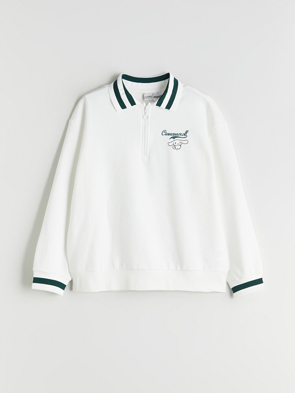 Girl ECRU Sweatshirt-1